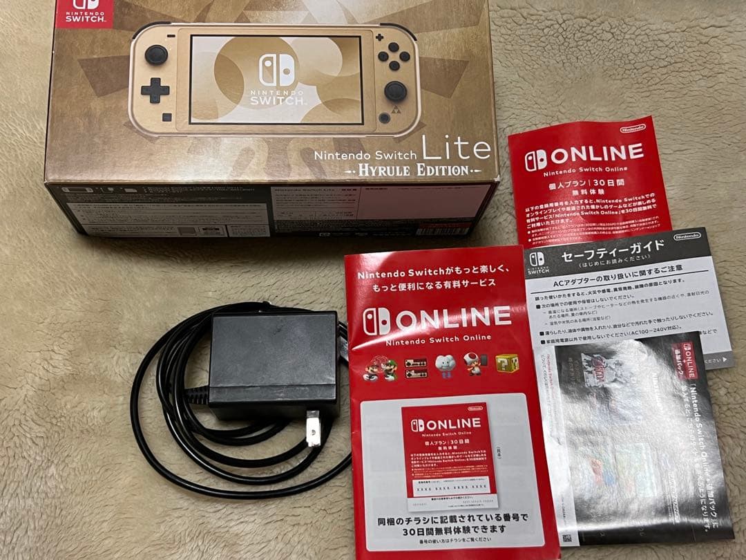 【動作確認済】Nintendo Switch Lite ハイラルエディション