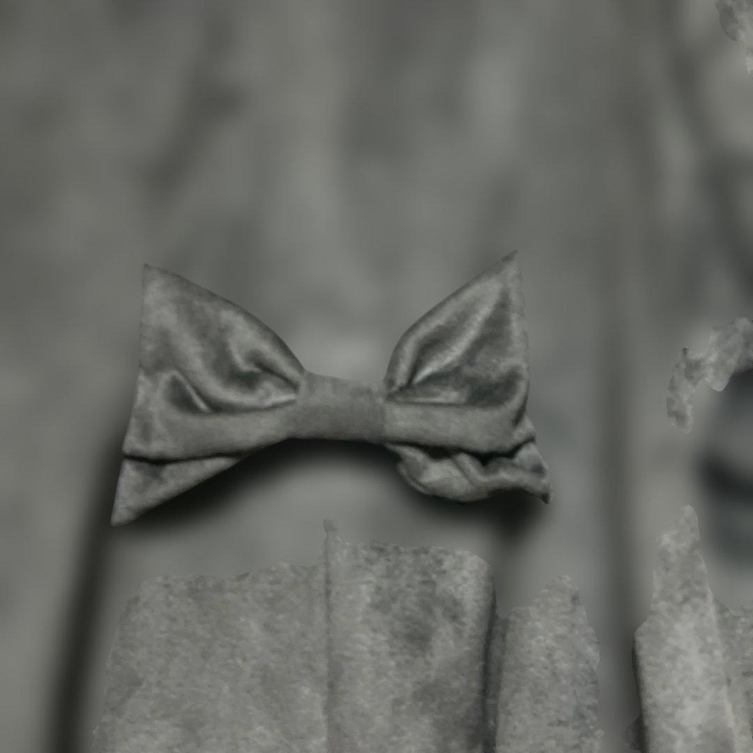 もえにゃコラボしまむらハートボタンフリルコート　大きいサイズ4L