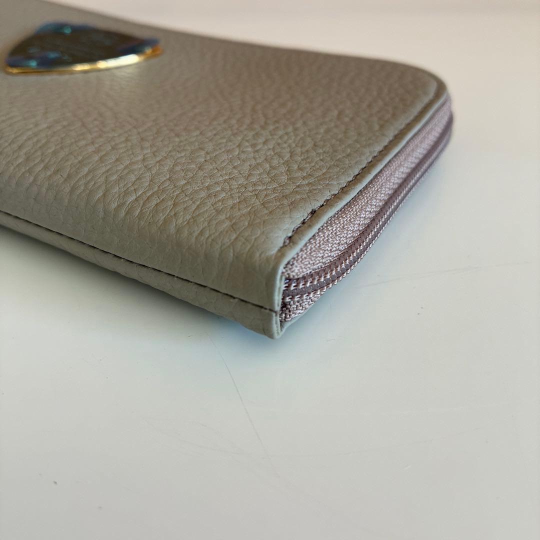【新品未使用】ATAOアタオ limoリモ 長財布 レザー グレージュ