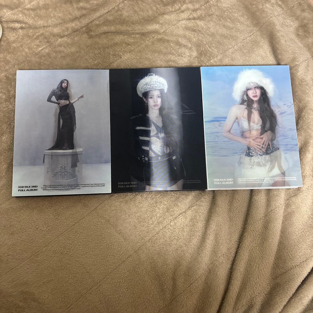 (G) I-DLE Super Lady アルバム3種