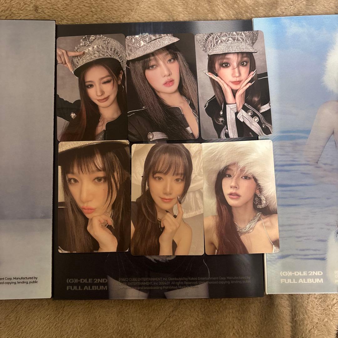 (G) I-DLE Super Lady アルバム3種