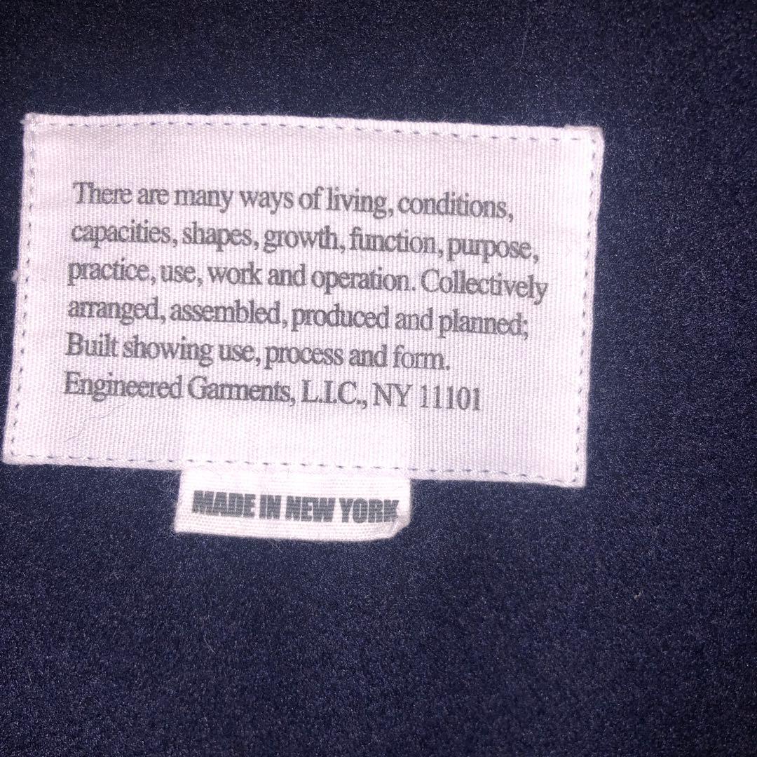 Engineered Garments ショールカラージャケット　メンズ　L