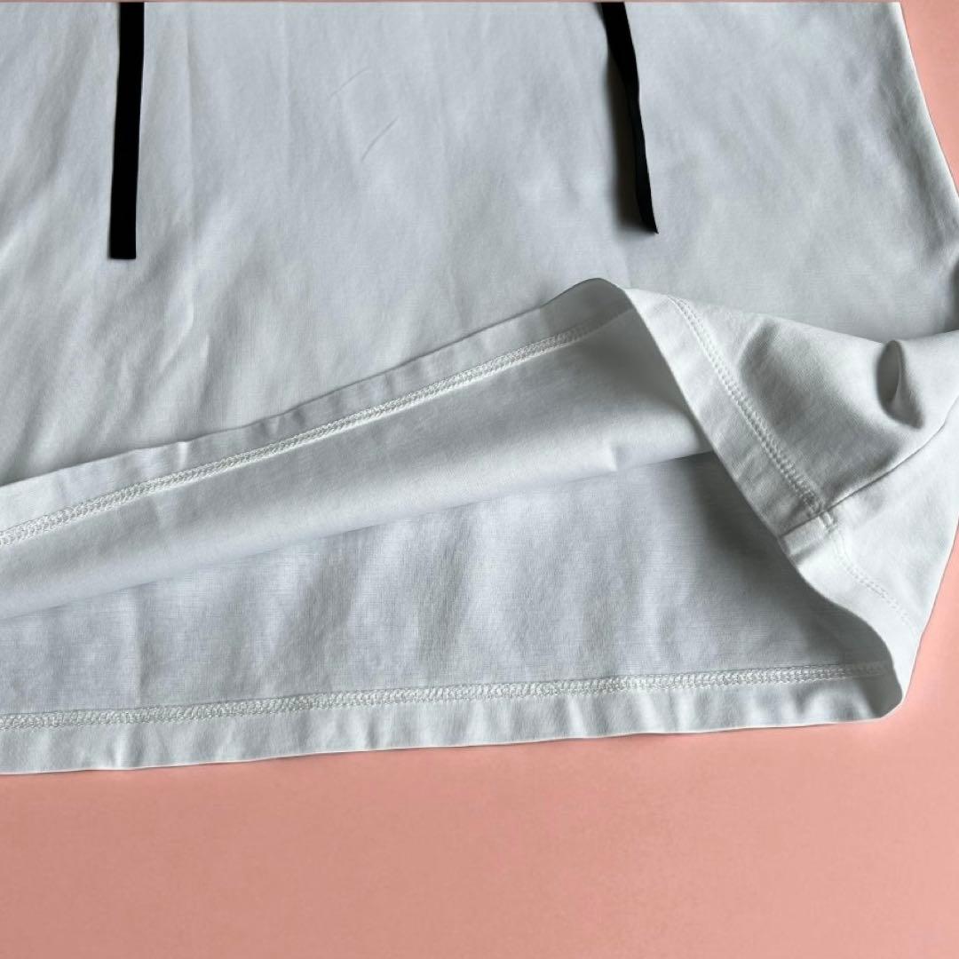 美品✨BORDERS at BALCONY サスペンダー Tシャツ 白　レア