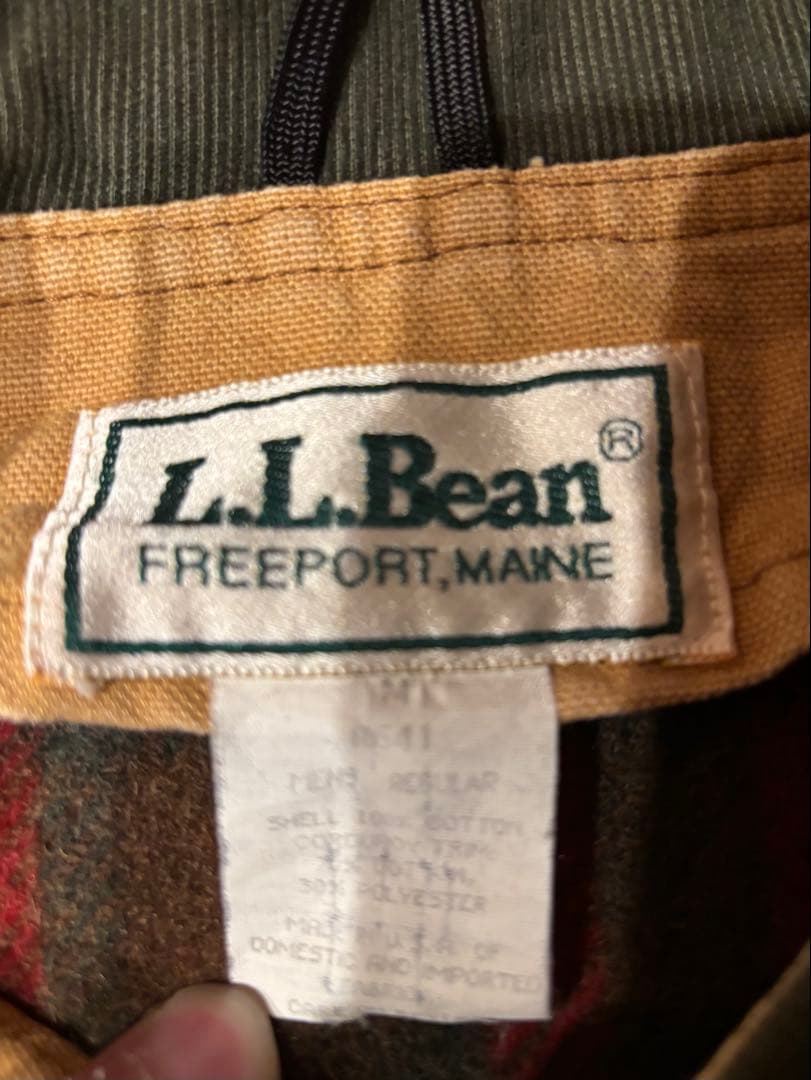 b*3様 80s L.L.Bean ライナー付 ハンティングジャケット M US