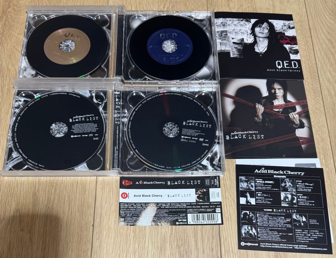 Acid Black Cherry L 4種類BlACK LIST Q.E.D.
