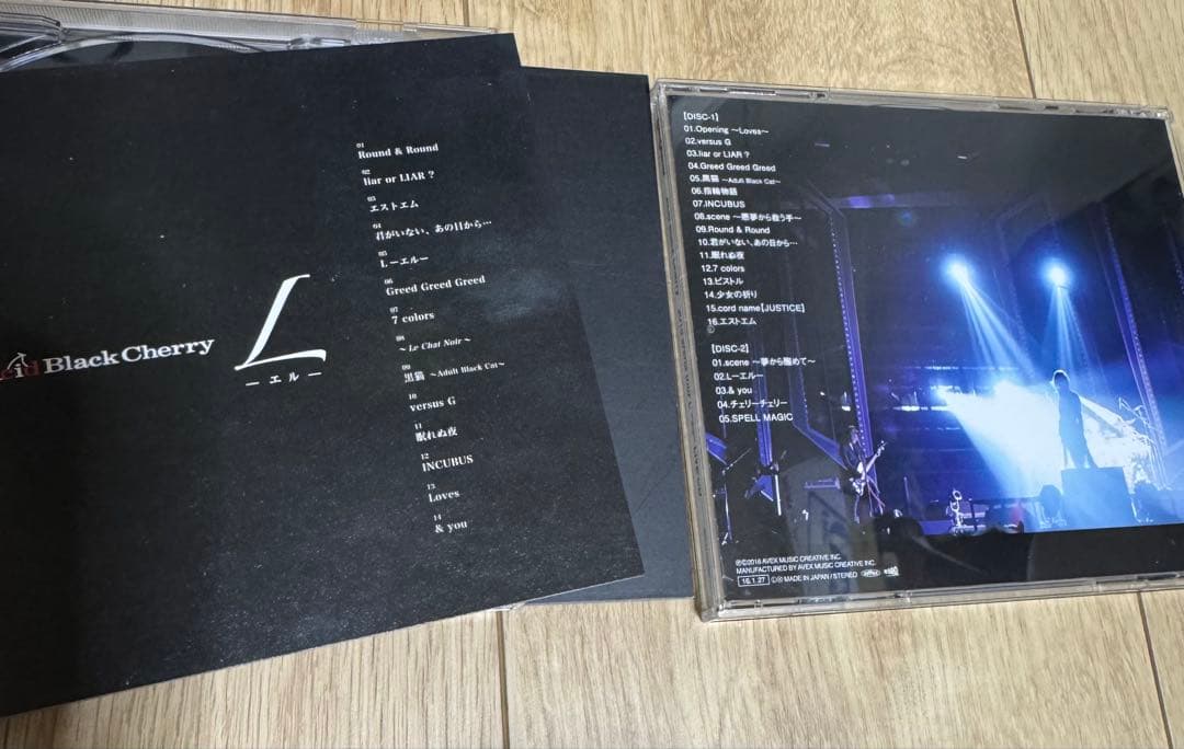 Acid Black Cherry L 4種類BlACK LIST Q.E.D.