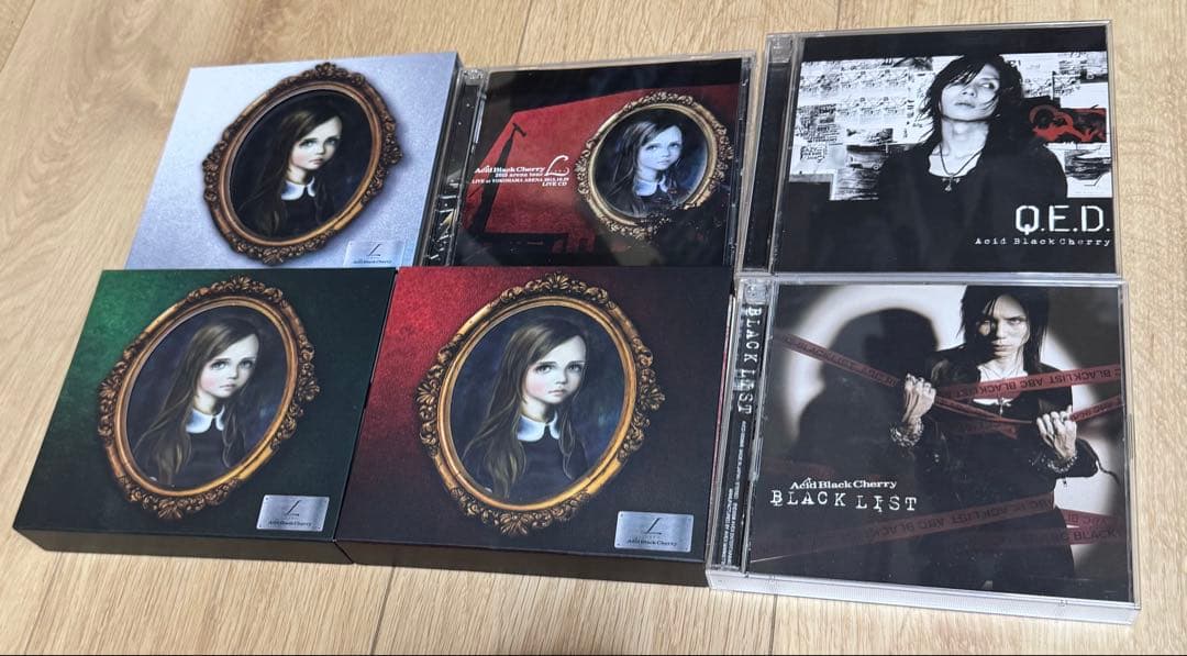 Acid Black Cherry L 4種類BlACK LIST Q.E.D.