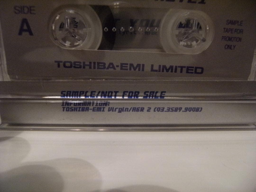 プロモーション用★BOOWY 氷室京介 布袋寅泰 バンビーナ カセットテープ