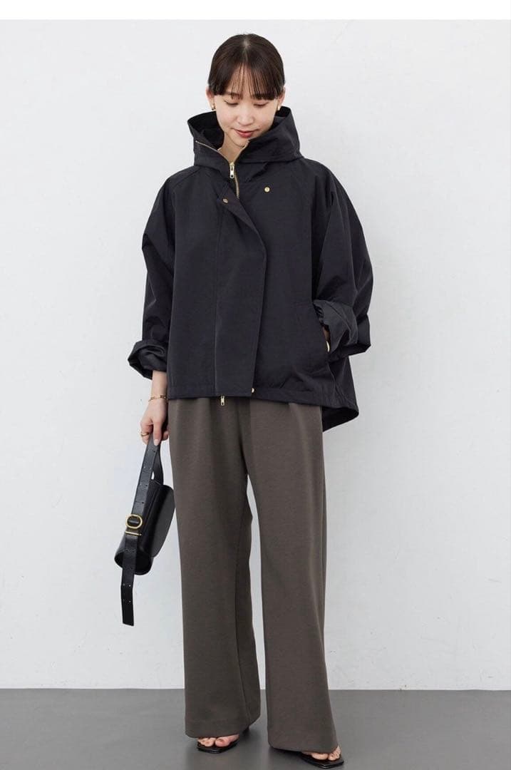 ドゥーズィエムクラスLIBERADDフーディーブルゾン