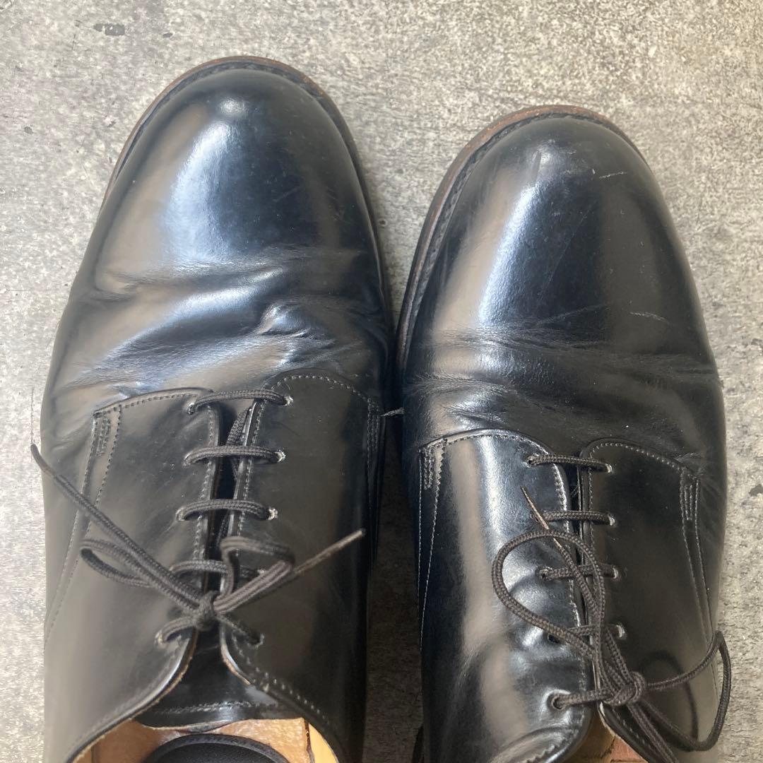 ビンテージ　80s　ミリタリー　サービスシューズ　米軍　US9　USN