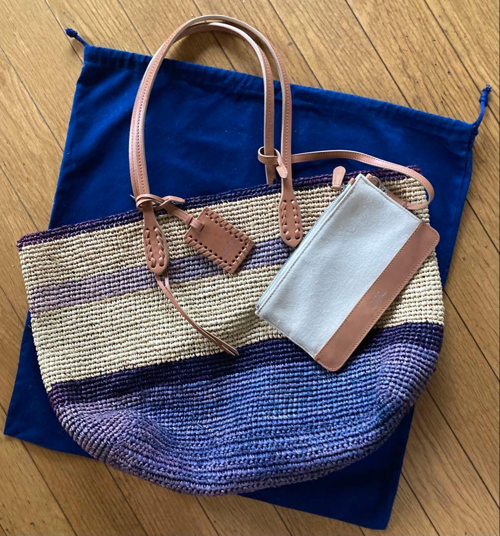 RT-60128　ポロラルフローレン　編込み かごバッグ ショップ外袋付き