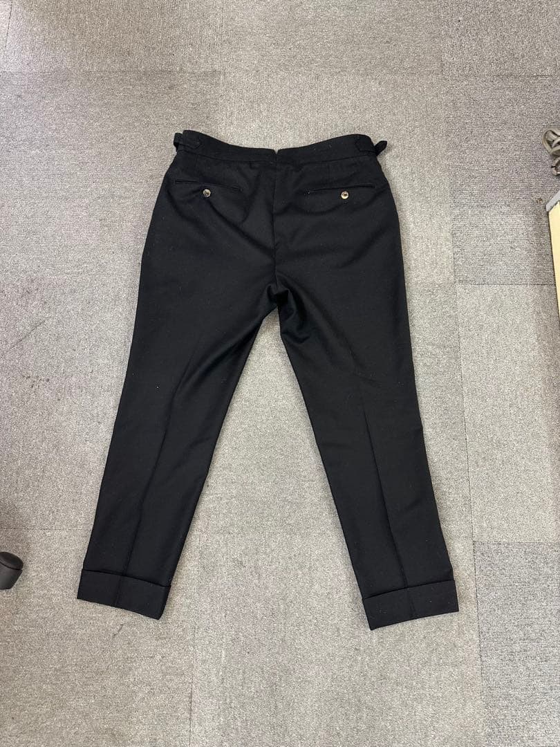 PT TORINO ピーティー トリノ ウール スラックス 48黒 ブラック