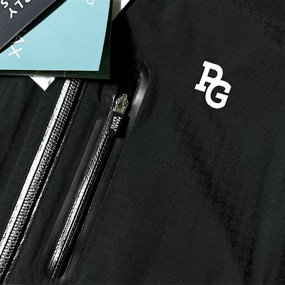 定価39,600円 パーリーゲイツ ビッグロゴ 半袖にもなる! レインジャケット