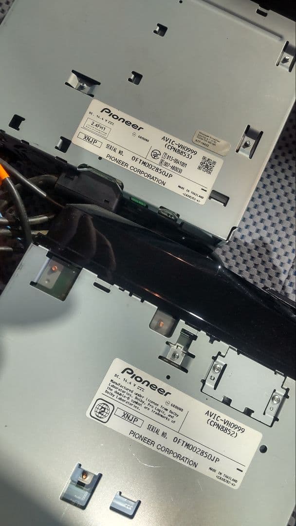 Carrozzeria AVIC-VH0999 ジャンク品の為要説明文必読です