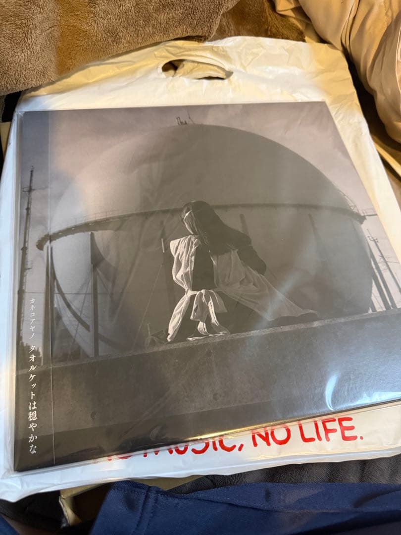カネコアヤノ　タオルケットは穏やかな　レコード　LP