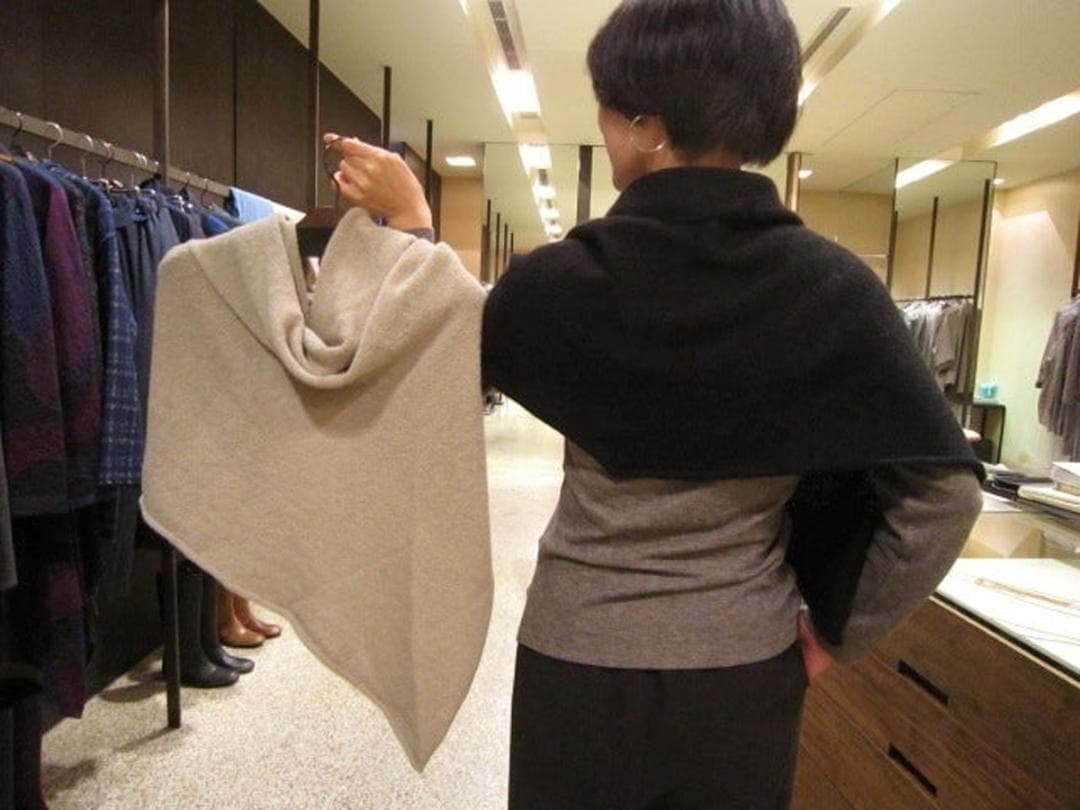 JURGEN LEHL ヨーガンレール ベビーアルパカケープ スヌード