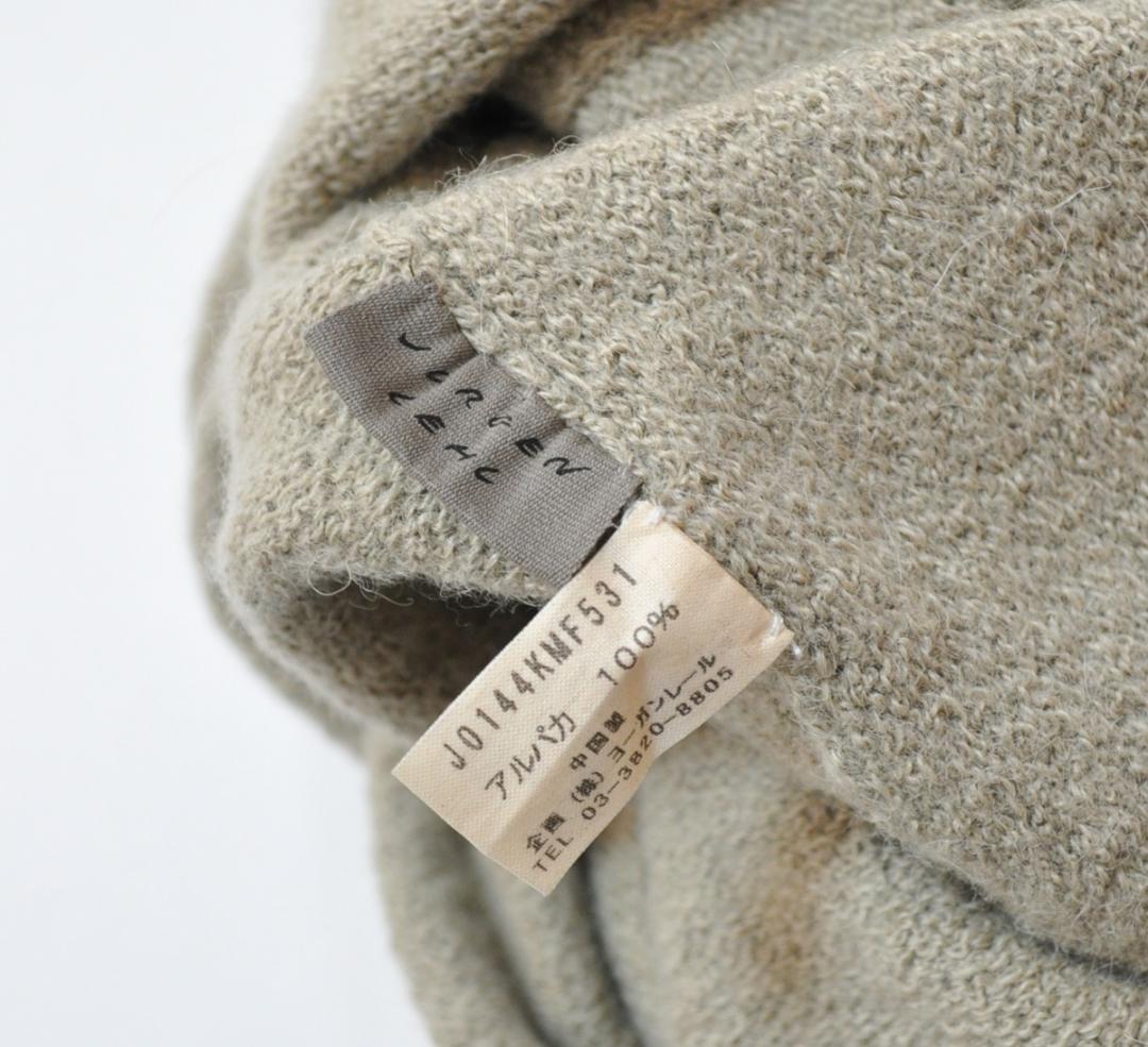 JURGEN LEHL ヨーガンレール ベビーアルパカケープ スヌード