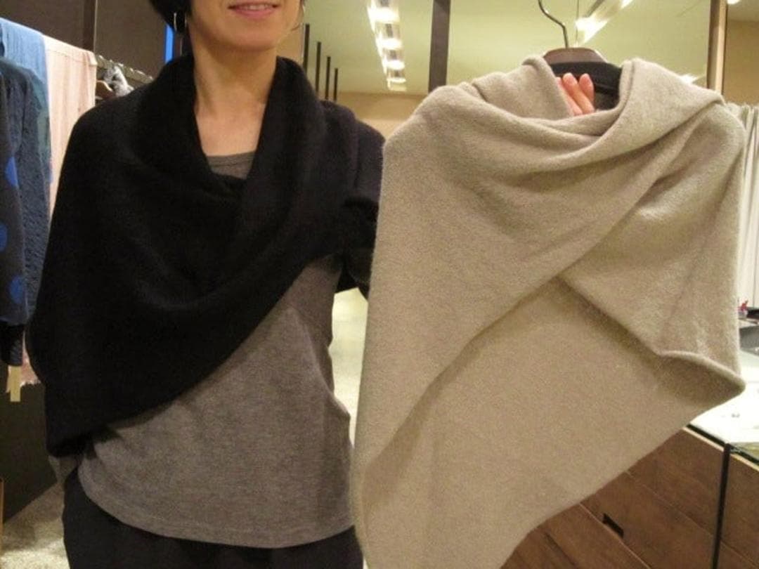 JURGEN LEHL ヨーガンレール ベビーアルパカケープ スヌード