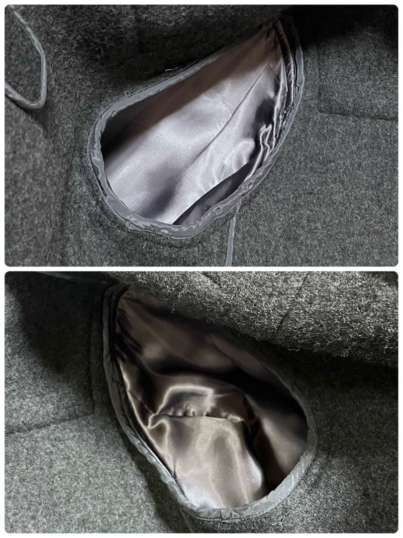 【極美品】ジェイプレス　トリプルパイル　ウール　ロング　ダッフルコート