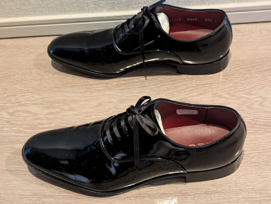 【結婚式向け】リーガルエナメルシューズ 25.5