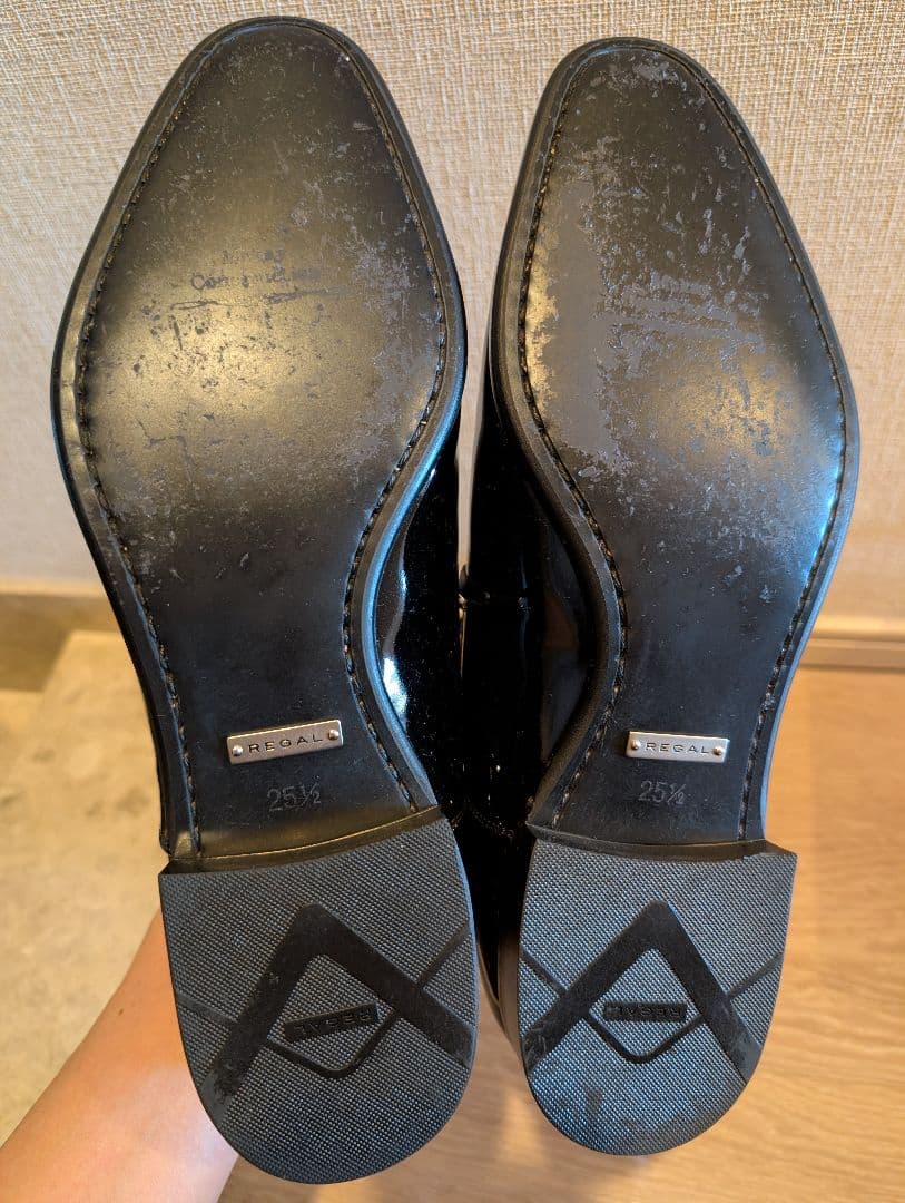 【結婚式向け】リーガルエナメルシューズ 25.5