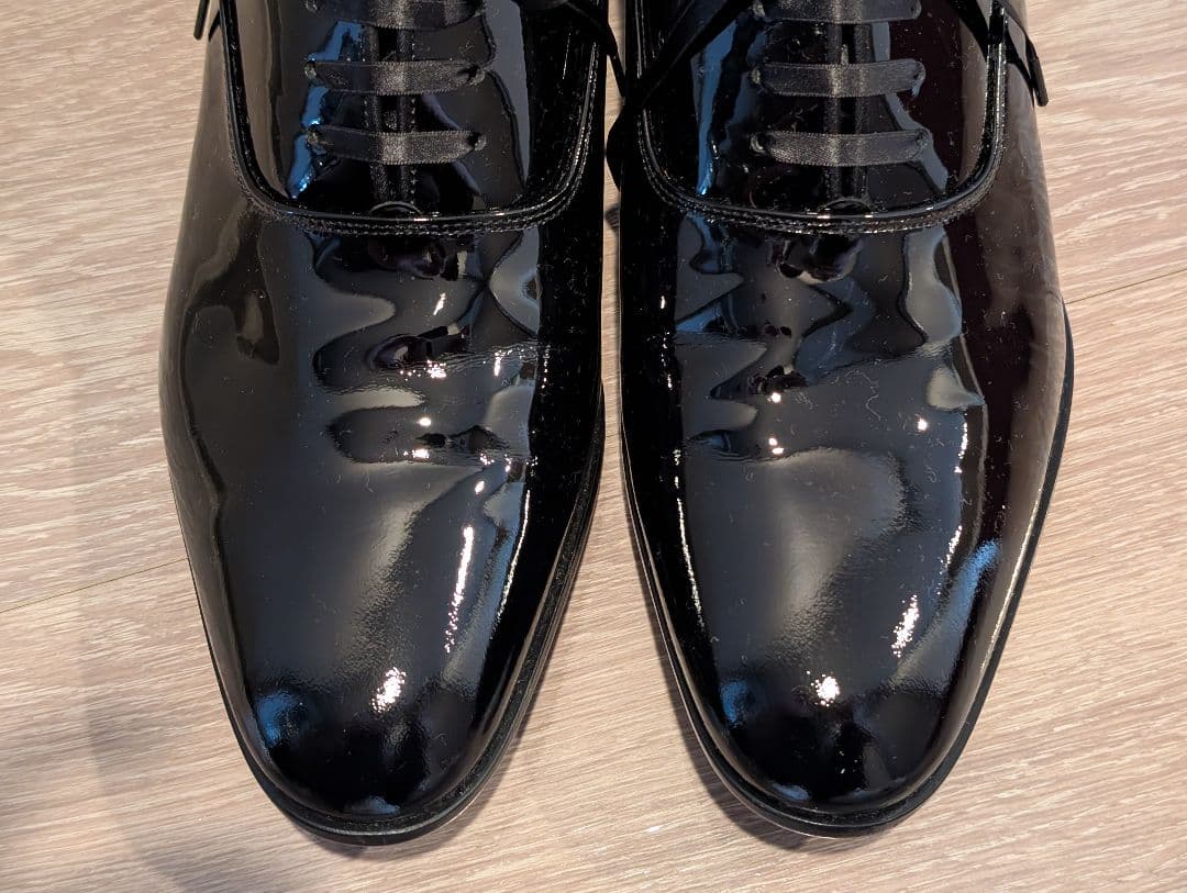 【結婚式向け】リーガルエナメルシューズ 25.5