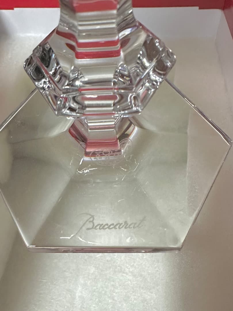 値下げしました/ Baccarat バカラ アルクール プロースト ビールグラス