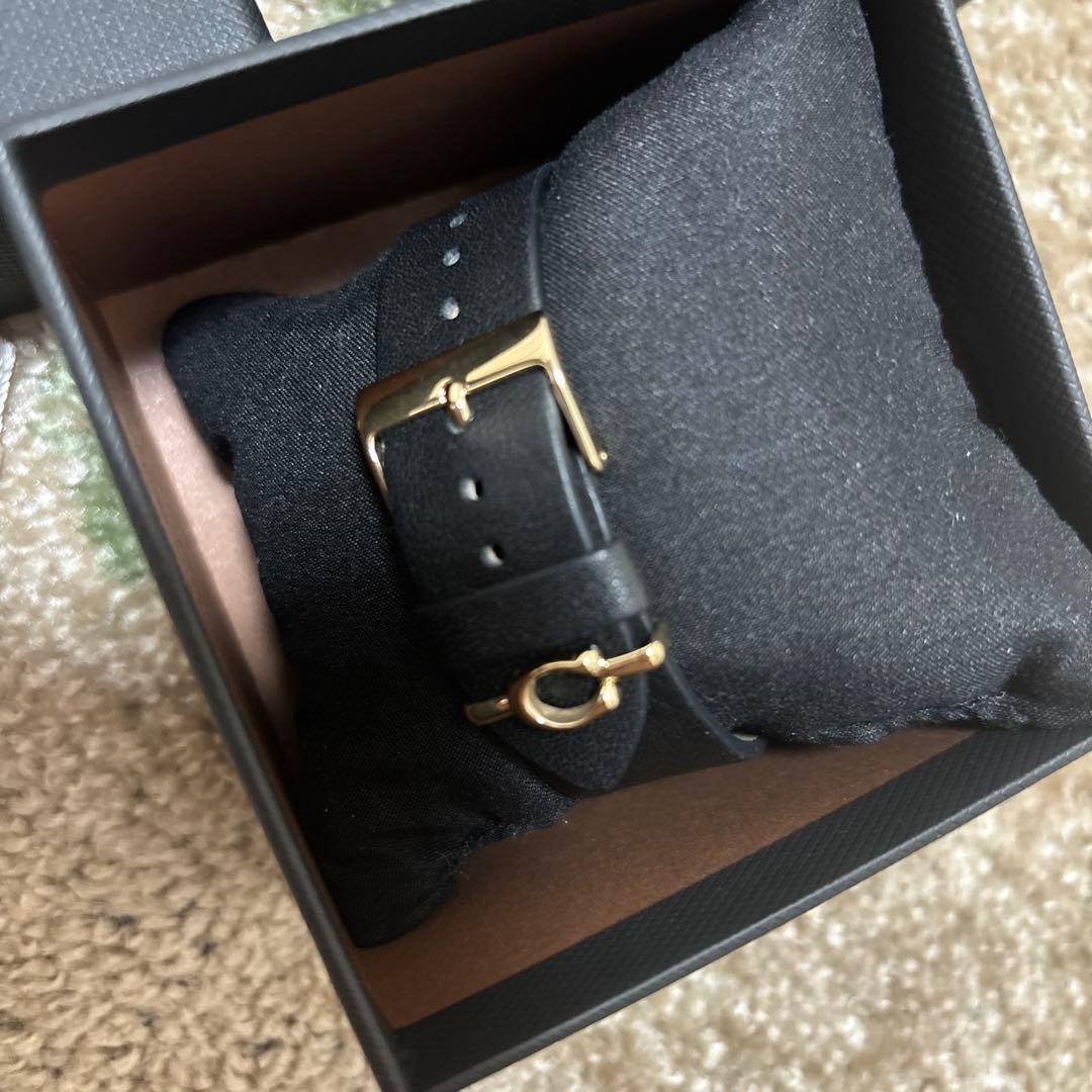 COACH アナログ腕時計 ブラック