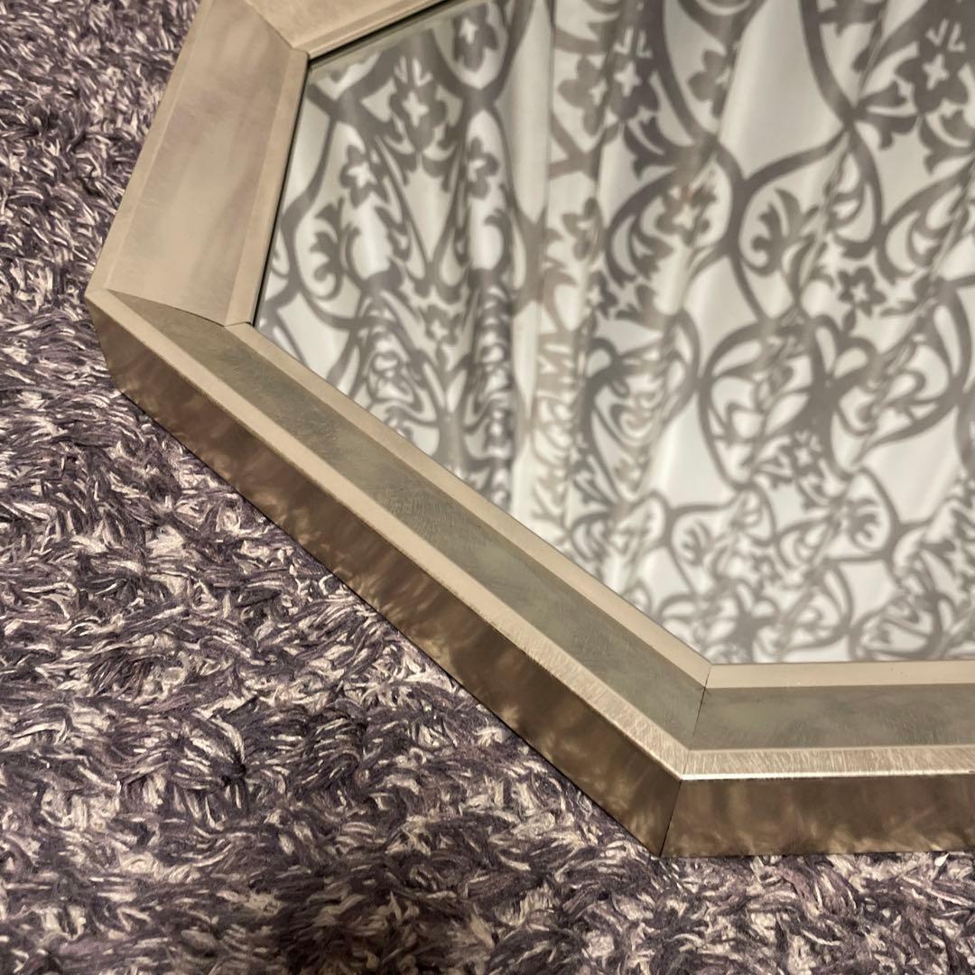 ZARAホーム　八角　壁掛け鏡