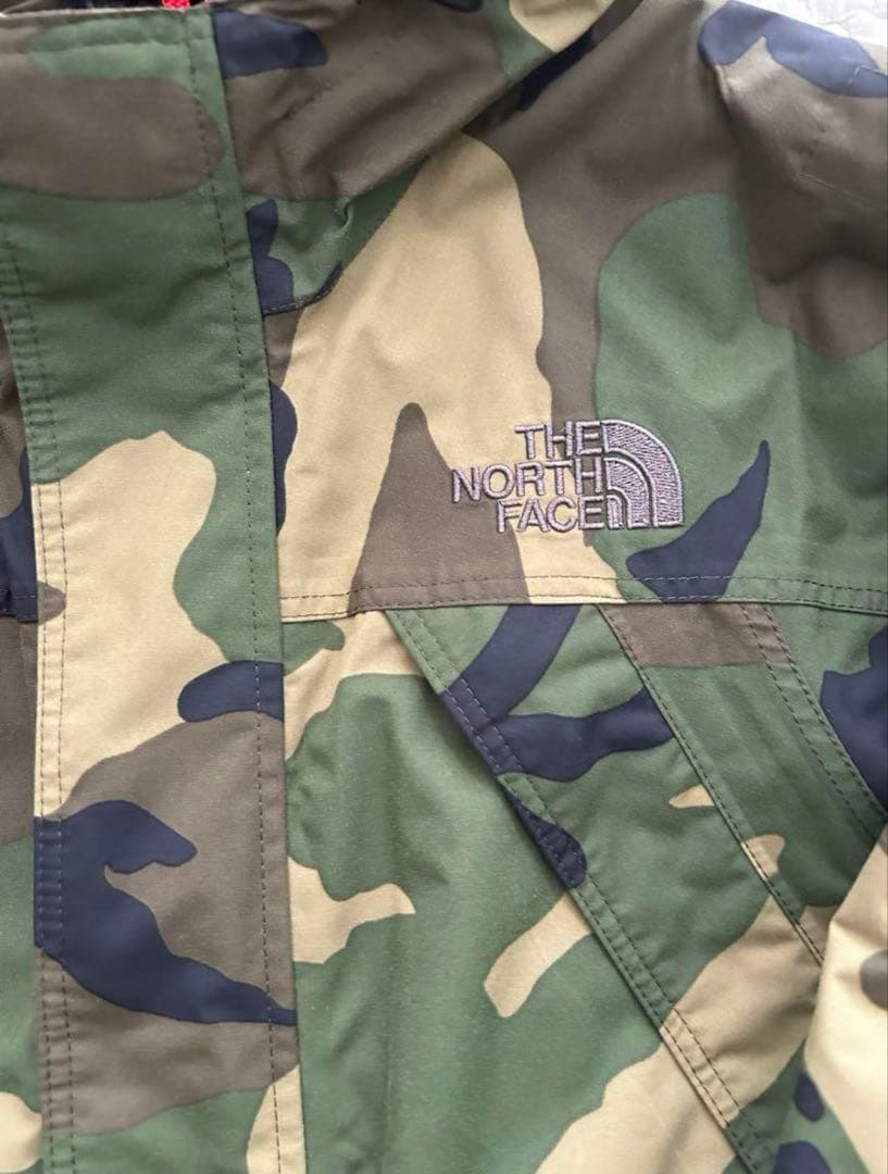 The North Face 迷彩 スノーボードウェア　120cm