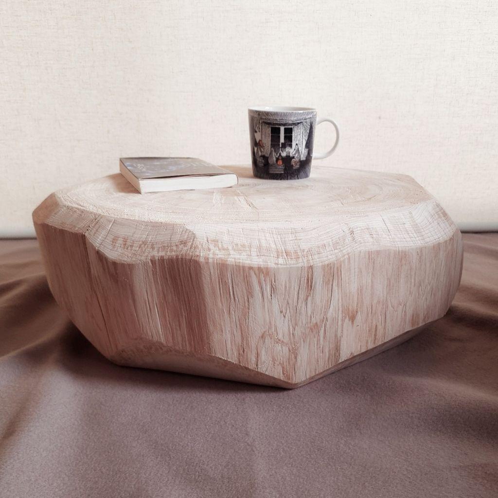 天然アロマ 東濃ひのき テーブル 飾り台 無垢無塗装 オーガニック 特大