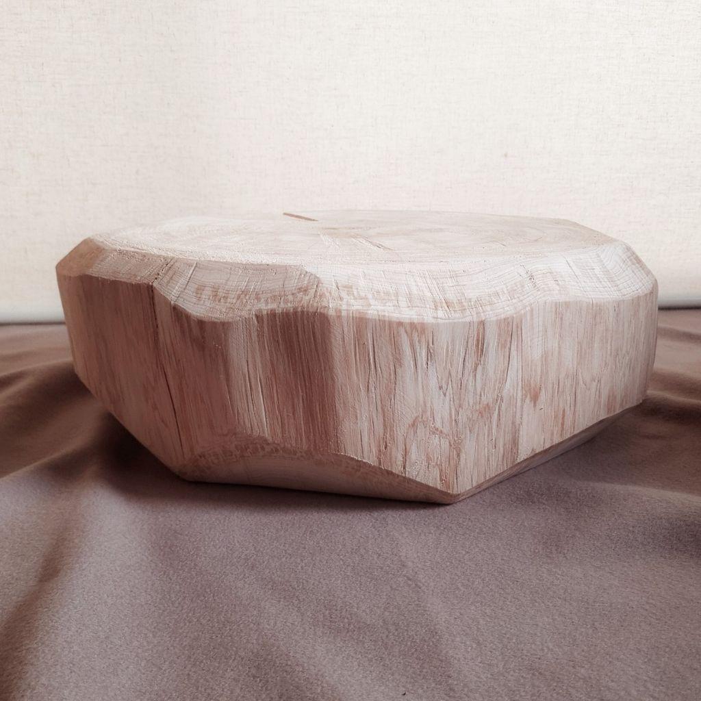 天然アロマ 東濃ひのき テーブル 飾り台 無垢無塗装 オーガニック 特大