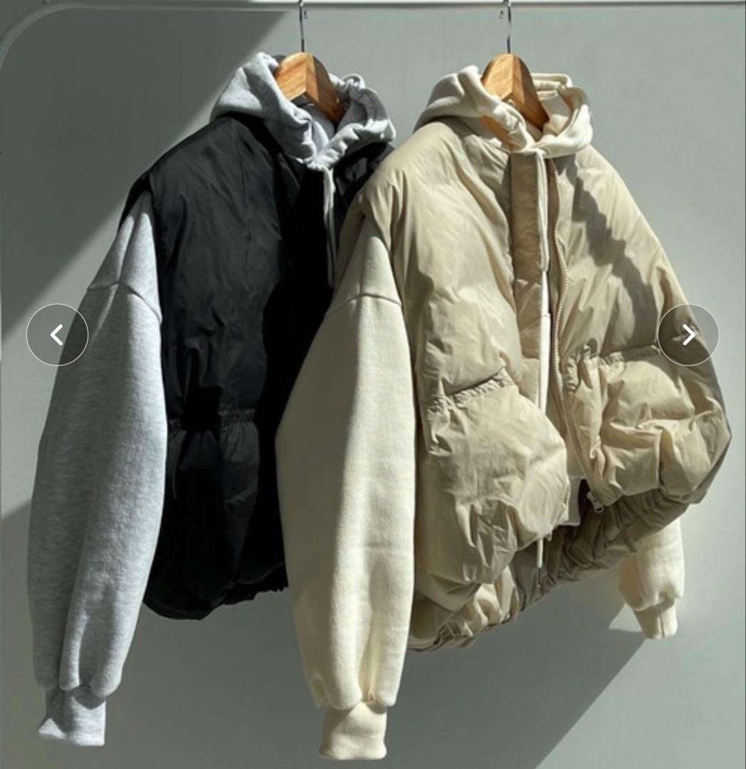 週末SALE egg down vest / エッグショートダウンベスト