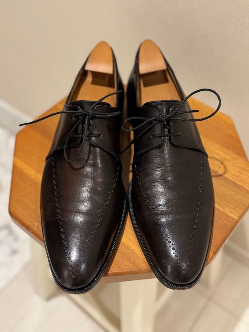 ベルルッティ　靴　ダークブラウン　 サイズ7 純正ツリー付き