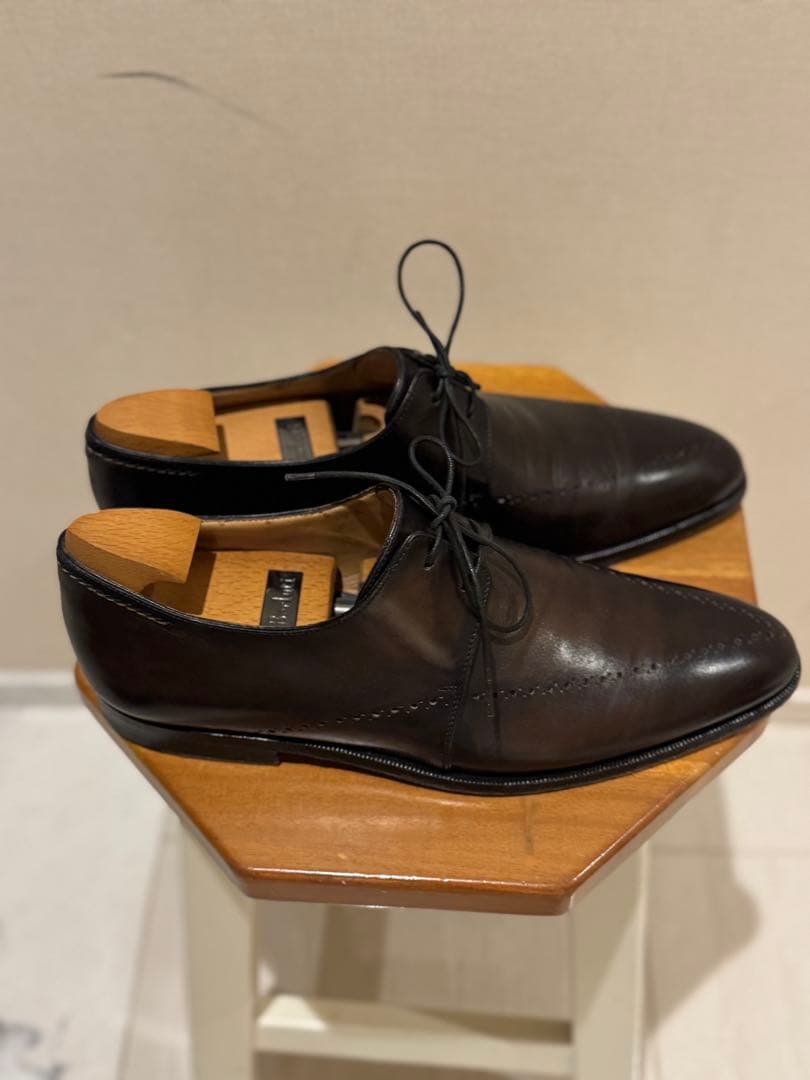 ベルルッティ　靴　ダークブラウン　 サイズ7 純正ツリー付き