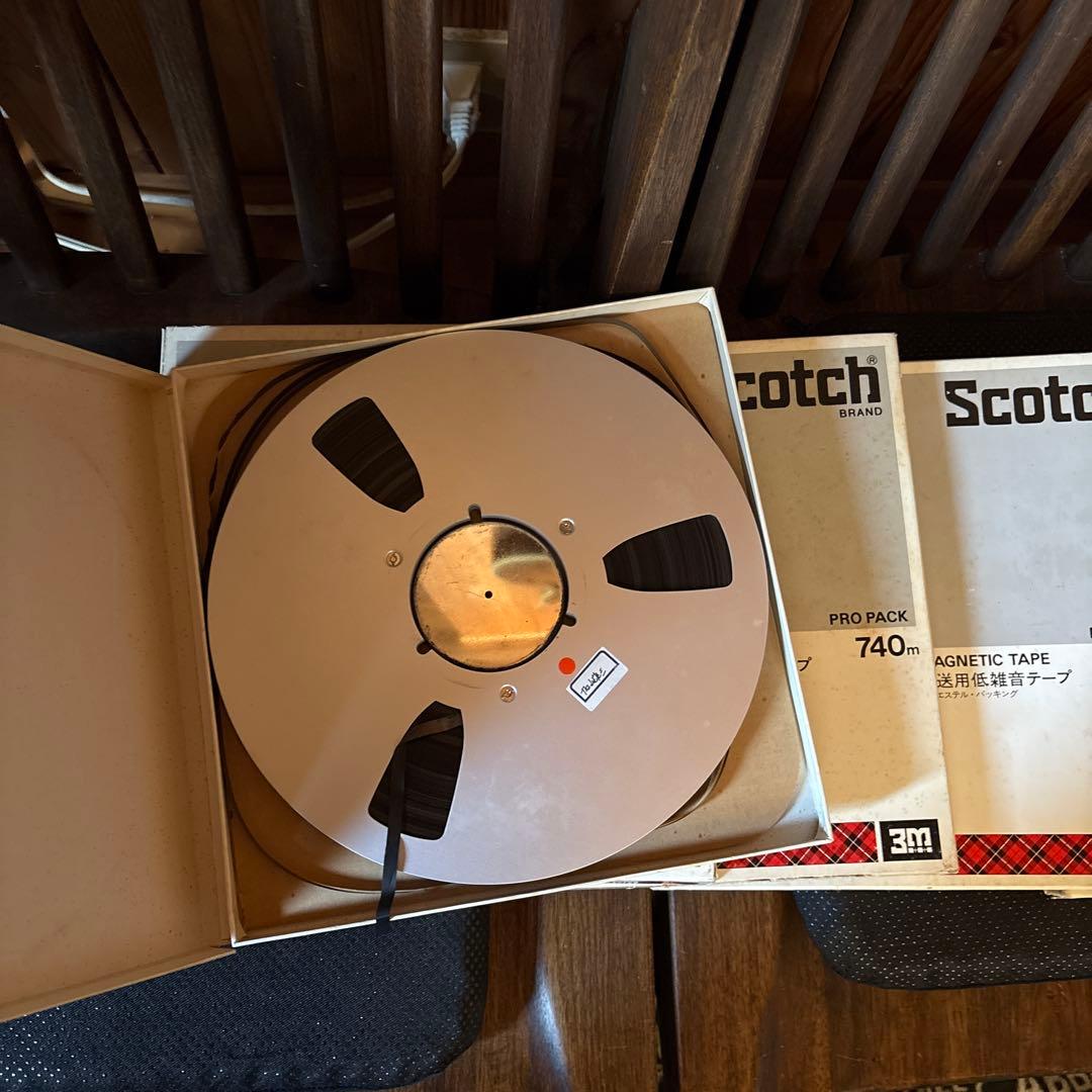 スコッチ10号オープンリールテープまとめ売り
