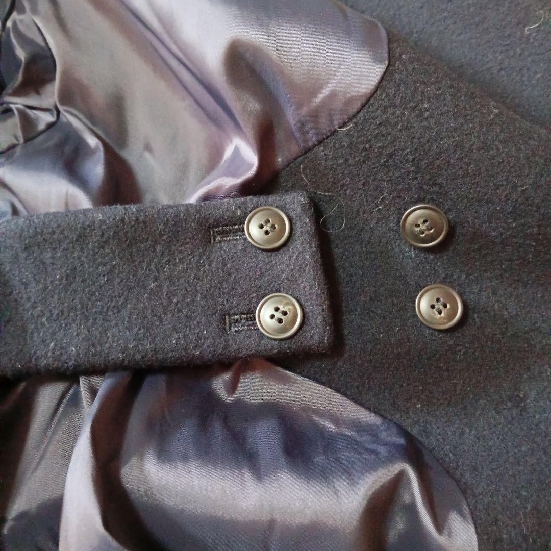 定価3万　北欧暮らしの道具展　「アレンジ襟のかろやか」チェスターコート