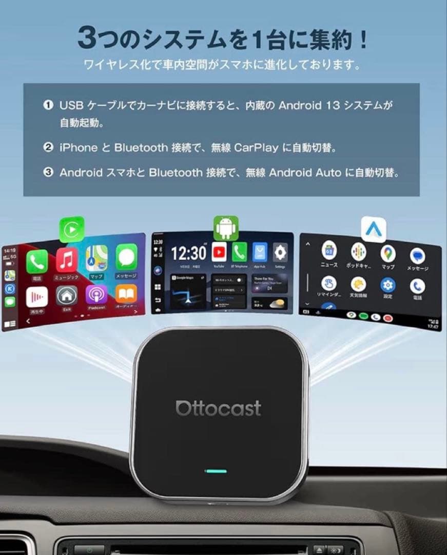 オットキャスト OttoAibox E2 2026新型 Android 13