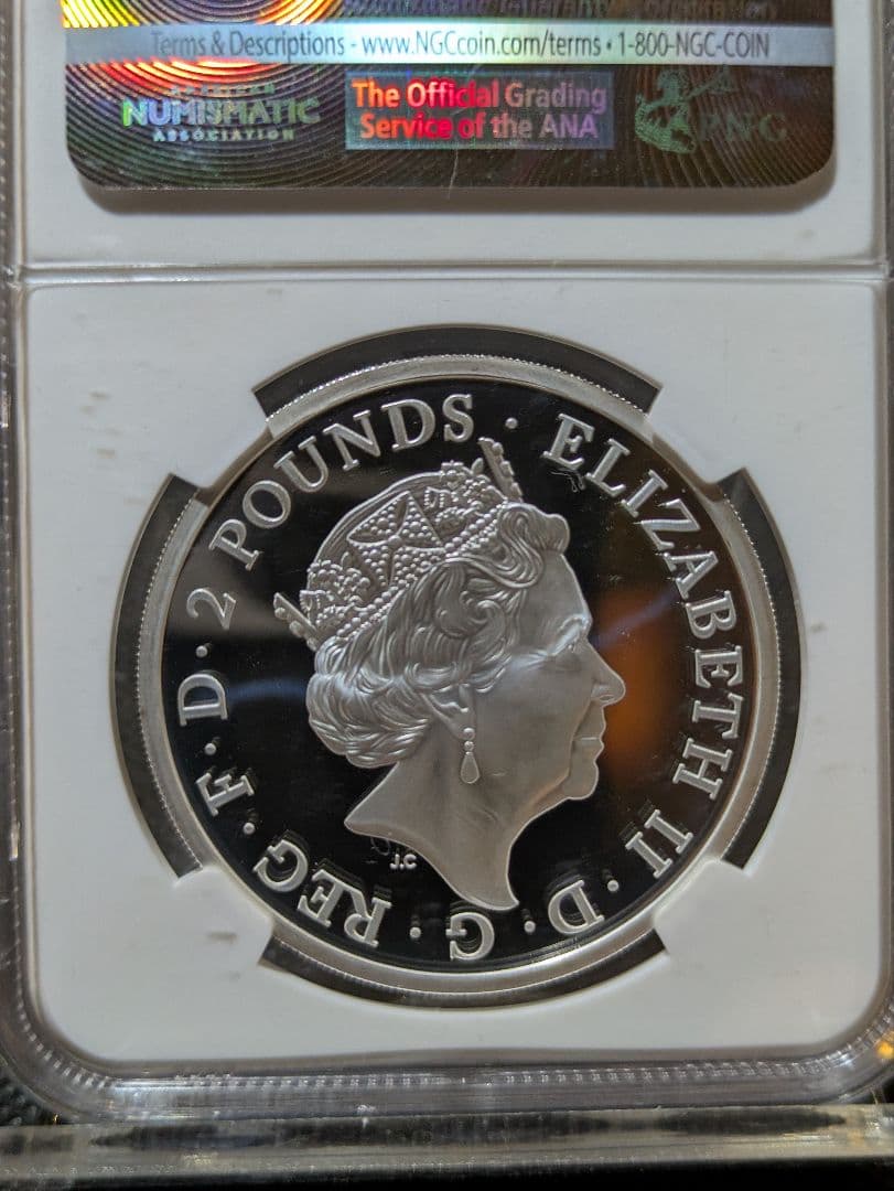 【世界250枚の伝統の銀貨】2017年英国王立造幣局ユニコーンオブスコットランド