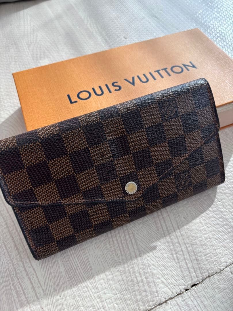 新型　美品　ルィヴィトン　ダミエ　ポルトフォイユ サラ　長財布