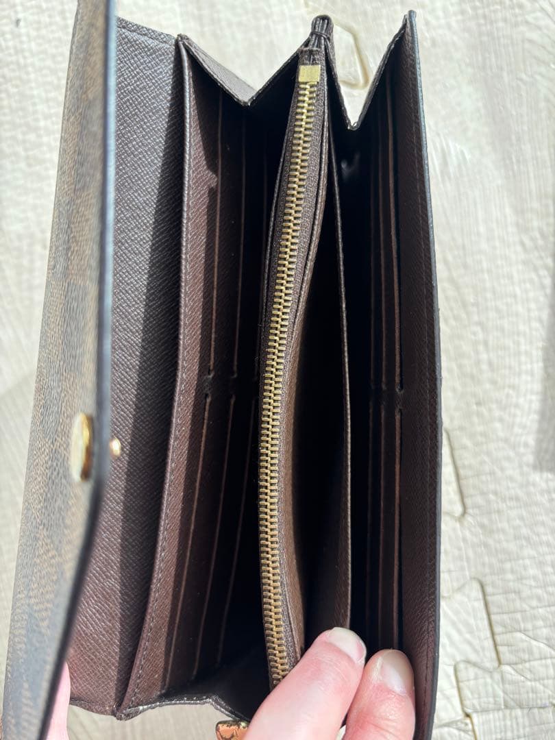 新型　美品　ルィヴィトン　ダミエ　ポルトフォイユ サラ　長財布