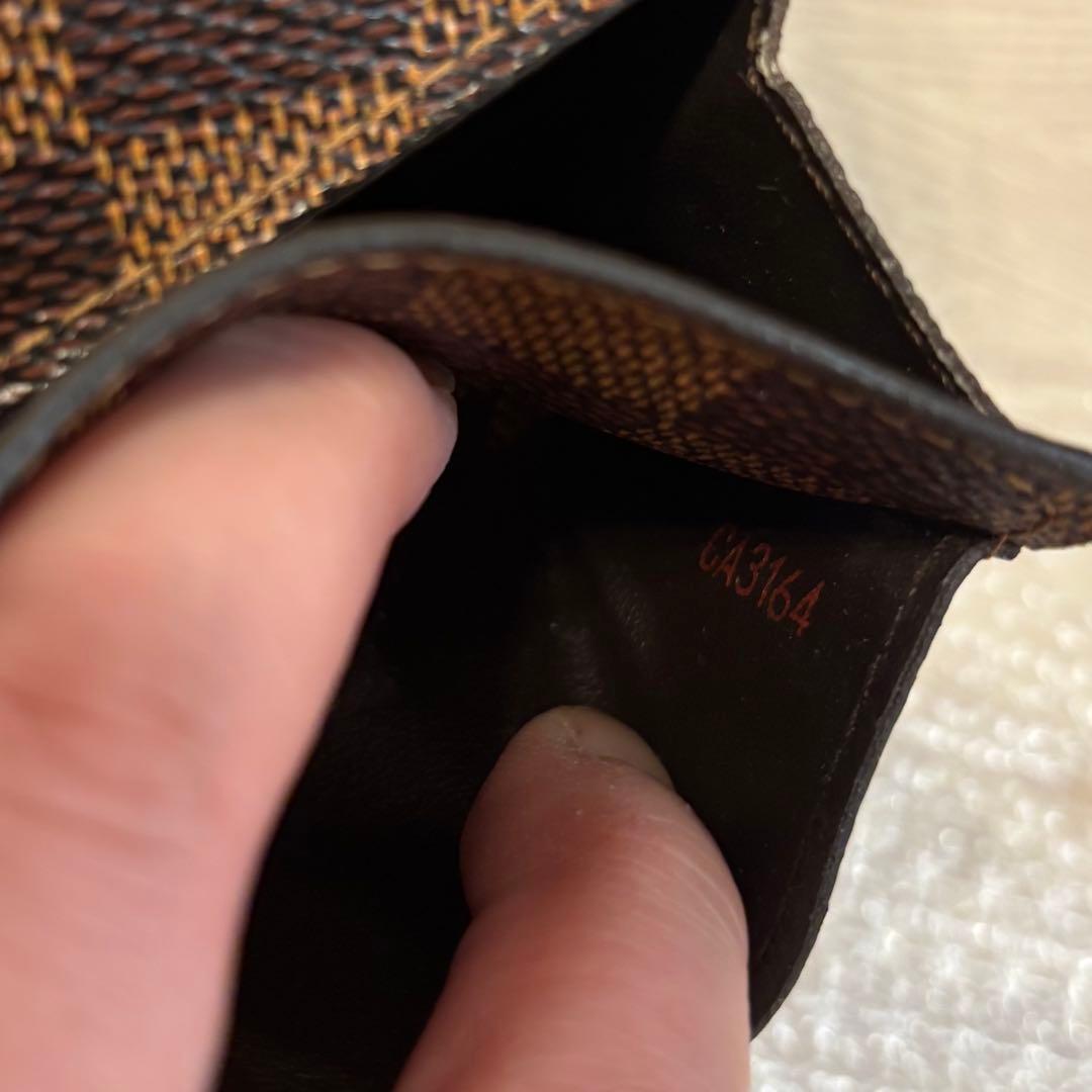 新型　美品　ルィヴィトン　ダミエ　ポルトフォイユ サラ　長財布