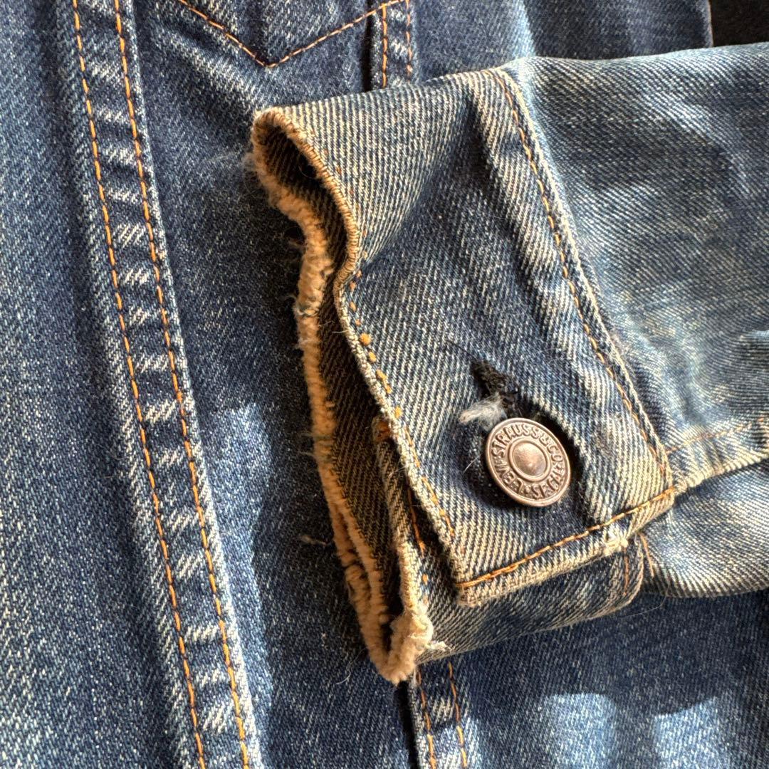 70s Levi's 70505 布ケアタグ 38相当