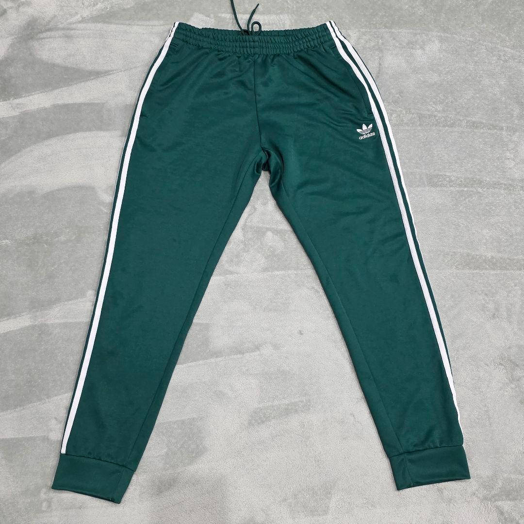 adidas　アディダス　ジャージ上下　2XL　グリーン　オリジナルス