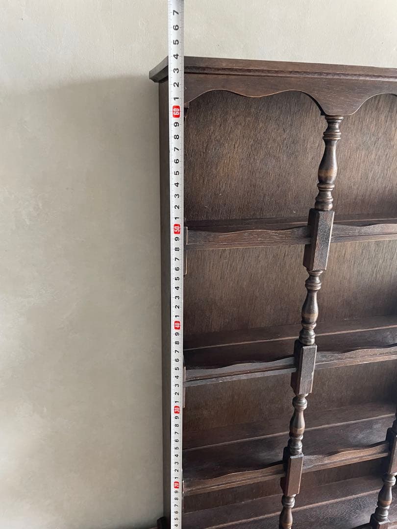 イギリス　ヴィンテージ　アンティーク飾り棚　ウォールシェルフ