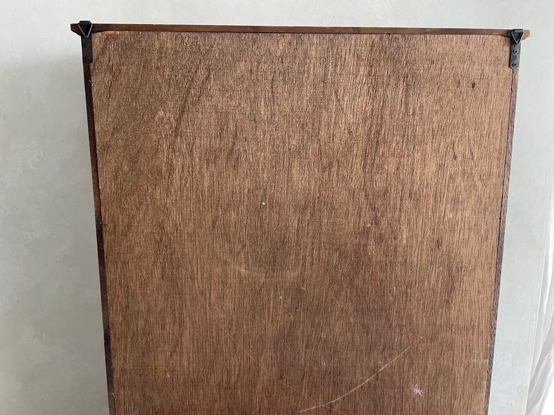 イギリス　ヴィンテージ　アンティーク飾り棚　ウォールシェルフ