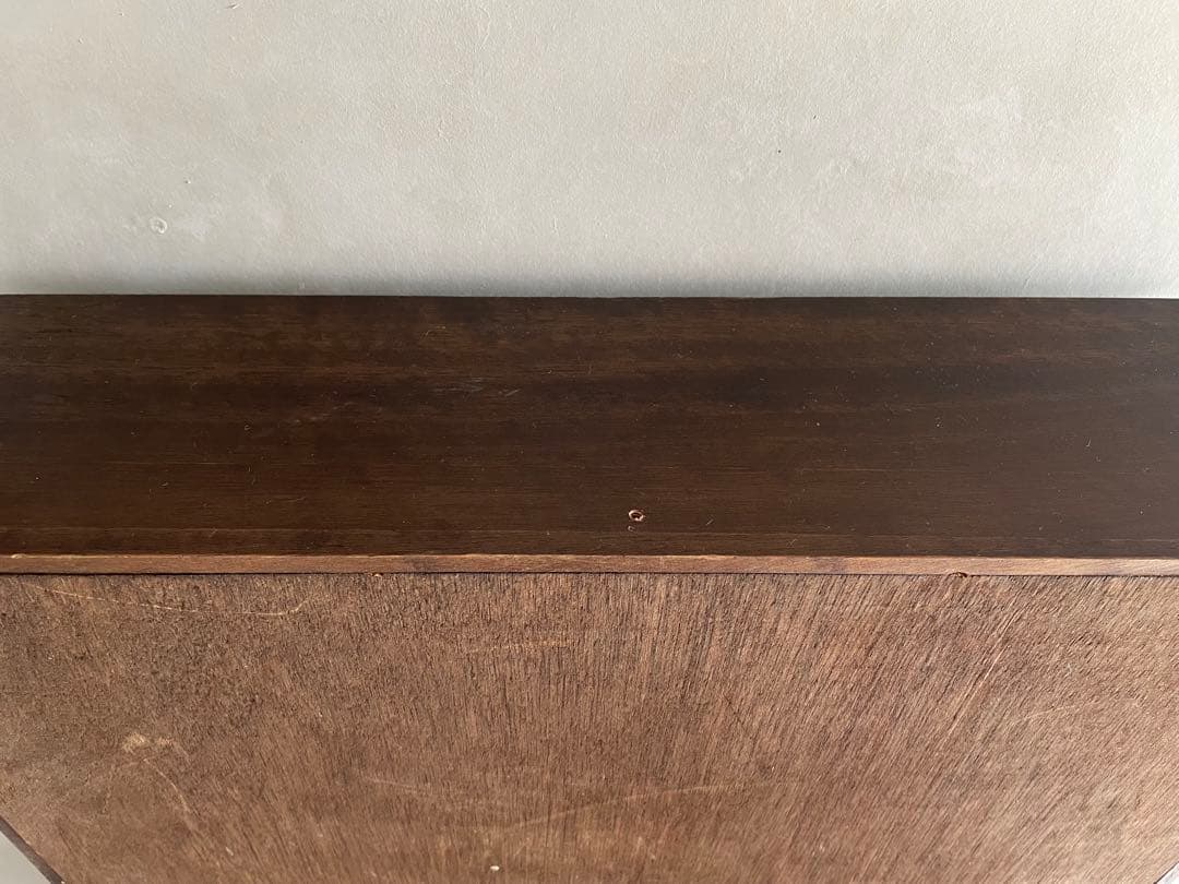 イギリス　ヴィンテージ　アンティーク飾り棚　ウォールシェルフ