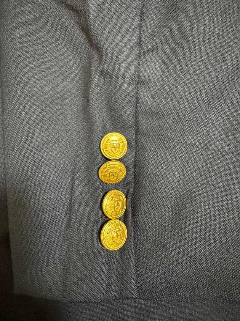 【美品】Ralph Lauren 紺ブレ カナダ製　ウール100%