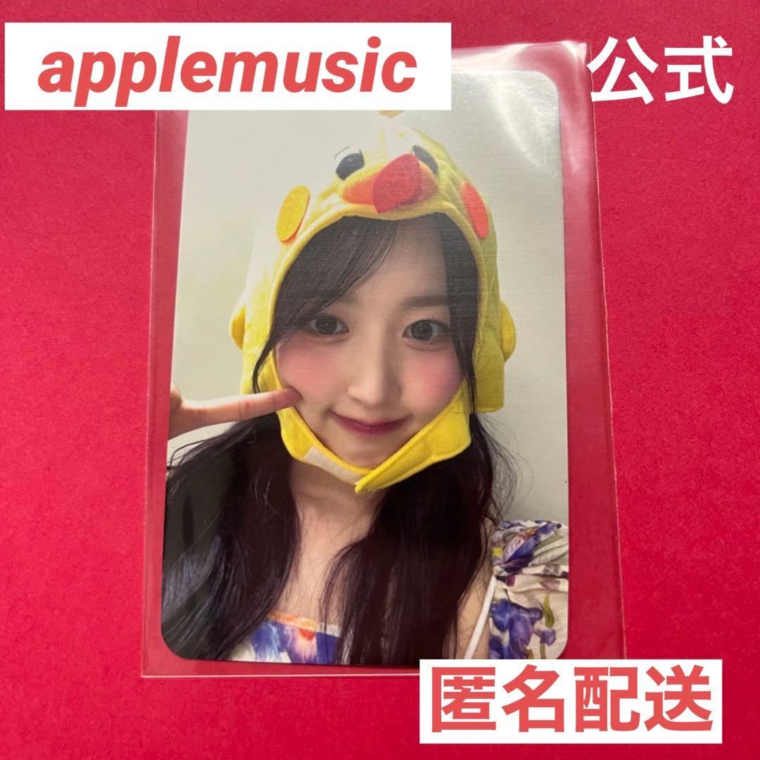 nmixx applemusic トレカ へウォン ヨントン 被り物 匿名配送