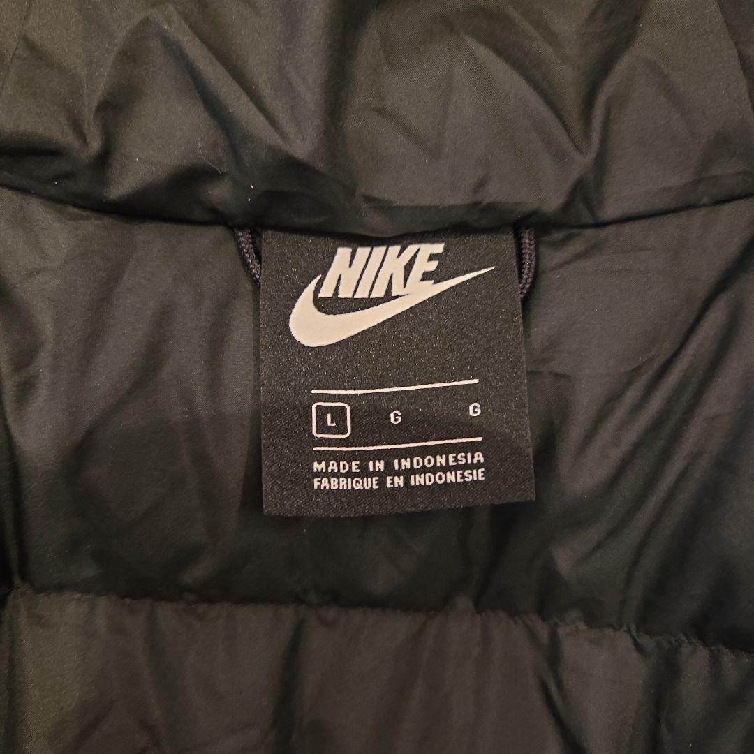 Nike フード付きダウンコート Lサイズ ブラック